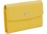 Braun BüFfel Pelle Portafoglio Joy Mini Zip Wallet Sunny Yellow Giallo