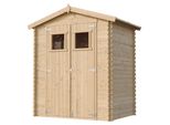 Casetta Da Giardino Timbela M367+M367G - Casetta Da Giardino In Legno Con Pavimento Impregnato L196Xl136Xh218 Cm/ 1,98 M2 - Tetto Impermeabile
