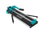 Vevor Taglierina Manuale Per Piastrelle 35-600 Mm, Tagliapiastrelle A Doppia Pista Spessore Di Taglio 6-15 Mm, Alluminio, Angolo Regolabile 0-60 Gradi, Posizionamento Laser, Tavolo Macchina Mobile 7 Kg