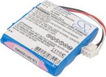 Techtek Batteria Compatibile Con [Nihon Kohden] Edan SE-1, Edan SE-100, Edan SE-12 Express, Edan SE-1200, Edan SE-3, Edan SE-300, Edan VE-100, Edan V