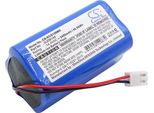 Techtek Batteria Compatibile Con [Cmics] Djdb, DJDB1200, Dongjiang ECG-1220, ECG-11D Sostituisce DJDB144