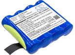 Techtek Batteria Compatibile Con [Edan] CS-01, H100, H100B, H100N, Oximeter H100, Oximeter H100B, Oximeter H100N, Pulse Oximeter H100B, Pulse Oximete