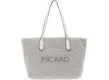 Picard Borsa A Tracolla Borsa Shopper Knitwork Shopper Shark Grigio Chiaro