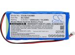 Techtek Batteria Compatibile Con [Biolat] BLT2003, BLT2003 Ecg Ekg Sostituisce BLT2003