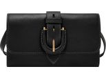 Fossil Portafoglio Borsa A Tracolla Harwell Wallet Crossbody Black Nero