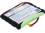 Techtek Batteria Compatibile Con [Fukuda] Cardisuny ME501BX Ecg Analyzer Sostituisce 120279, Per BATT/110279
