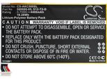Techtek Batteria Compatibile Con [Amazon] KC5, Kindle Fire Hd 2013, Kindle Fire Hd 3Rd, Kindle Fire Hd 7 3Rd, Kindle Hdx 7.0, P48WVB4 Sostituisce 26S