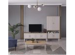 Set Mobile Porta Tv Rtv Basso Soggiorno Jvmoebel