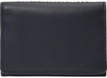 Fossil Porta Carte Di Credito Portafoglio Westover Snap Bifold Blue Blu Scuro