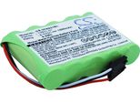 Techtek Batteria Compatibile Con [Verifone] CPU-4, CPU-5, Ruby Console Sostituisce 13466-01, Per 13931-01