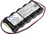 Techtek Batteria Compatibile Con [Fresenius] MCM500, MCM500D Sostituisce 120050, Per BATT/110050