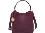 Fossil Borsa A Tracolla Borsetta Jessie Bucket Crossbody Bag Amethyst Porpora
