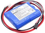 Techtek Batteria Compatibile Con [Verifone] Sapphire Console Sostituisce 22024-01