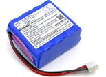 Techtek Batteria Compatibile Con [Contec] Ecg 1201, Ecg 1201G, ECG-1112G, ECG-1112L, ECG-1201, ECG-1201G Sostituisce M05-32442L-05, Per WP-18650-14.4