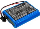 Techtek Batteria Compatibile Con [Cardiomonitor] Comen Star 8000, Comen Star 8000 E, Per [Comen] M2000A, Star 8000, Star 8000 E Sostituisce 022-00008