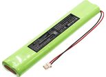 Techtek Batteria Compatibile Con [Aem] Ardent Alarm Panel Sostituisce GP170AAH6SMXZ, Per GP60AAS6SMX