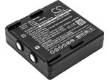 Techtek Batteria Compatibile Con [Hetronic] 68300510, 68300520, 68300525, Ergo, FBH300, Nova, Nova Ergo, Per [Abitron] KH68300520.A Sostituisce 68300
