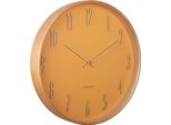 Karlsson - Orologio Da Parete Gracil - Giallo Ocra