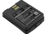 Techtek Batteria Compatibile Con [Cipherlab] 9700 Sostituisce BA-0083A6, Per BA-0085A4, Per KB97000X03504