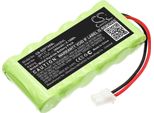 Techtek Batteria Compatibile Con [Dogtra] Deluxe Bird Launcher Transmitter Sostituisce 40AAAM6BML, Per BP72T, Per GPRHC043M018