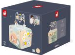 Janod Sweet Cocoon - Maxi Cubo Attività - Giocattolo Di Legno Per Bambini