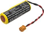 Techtek Batteria Compatibile Con [Omron] CS1, CS1H, Per [Panasonic] VR-004, VR-006, VR-006L, VR-008, VR4, VR6, VR8 Sostituisce CS1W-BAT01, Per ER6VCT