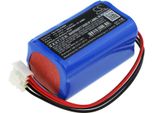 Techtek Batteria Compatibile Con [Carewell] ECG-1103, ECG-1103B, ECG-1103G, ECG-1103L, ECG-1106 Sostituisce HX-18650-14.4-2000