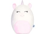 Squishbrubies Emily L'unicorno - Peluche Di 35 Cm - Peluche Morbidissimo - Peluche Da Coccolare, Regalare E Collezionare - Bianco E Rosa
