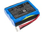 Techtek Batteria Compatibile Con [Clarke-Tech] Ct Triple, Per [Tecatel] M-T1 Combo Sostituisce CT-MT1