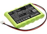 Techtek Batteria Compatibile Con [Yale] Alarm Control Panels, HSA6300 Family Alarm Control Panel Sostituisce 802306063H2, Per GP60AAAH6BMJ, Per GP60A