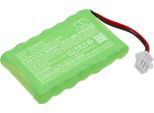 Techtek Batteria Compatibile Con [Lathem] 7000E, 7500E, Per [Seiko] QR-350, QR-375, QR-395, QR-6550, QR-6560 Sostituisce HHR-60TH7A5, Per QR-35004, P