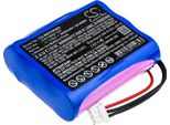 Techtek Batteria Compatibile Con [Medical Econet] Compact 2, Compact 3 Sostituisce ICR18650-26F