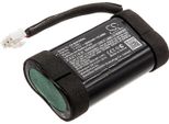 Techtek Batteria Compatibile Con [Bang & Olufsen] 11400, 1140026, Beoplay P6 Sostituisce 2INR19/66, Per C129D1