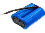 Techtek Batteria Compatibile Con [Streamlight] Fire Vulcan Led Sostituisce 44610