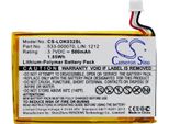 Techtek Batteria Compatibile Con [Logitech] Ultratin Keyboard Cover, Y-R0032 Sostituisce 533-000070, Per L/N: 1212