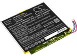 Techtek Batteria Compatibile Con [Verizon] Ellipsis 10 Hd, Ellipsis 10 Inch 32GB Hd 4G, QTAXIA1 Sostituisce MLP2678135-2P