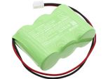 Techtek Batteria Compatibile Con [Elro] NV52 Sostituisce ELRD3SC1500, Per Neb-Nicad9
