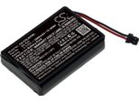 Techtek Batteria Compatibile Con [Cateye] HL-EL625RC Sostituisce BA-625