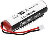 Techtek Batteria Compatibile Con [Honeywell] Wireless Magnetic Contact Sostituisce 015606