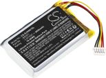 Techtek Batteria Compatibile Con [Dji] ASB01, Mic Wireless Microphone Charging Case Sostituisce BSX01, Per BSX01-2600-3.87