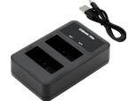 DF-CNE800UH Caricabatterie Compatibile Con [Canon] EF-S, Eos 550D, Eos 600D, Eos 650D, Eos 700D, Eos Kiss X4, Eos Kiss X5, Eos Kiss X6I, Eos Rebel T2