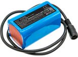 Techtek Batteria Compatibile Con [Square] Led Light Sostituisce Mp Ncm 2S2P