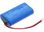 Techtek Batteria Compatibile Con [Iron Lux] At 26M, E73 417 12 Sostituisce A-922/HT
