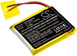 Techtek Batteria Compatibile Con [Compustar] 2W901R-SS Sostituisce JHY190507