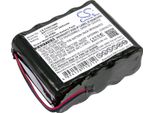 Techtek Batteria Compatibile Con [Fukuda] Denshi 5100 Monitor, Denshi DS5100E Monitor, Monitor DS5100 Sostituisce 10TH-2400A-WC1-1, Per 10TH-3500A-WC