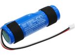 Techtek Batteria Compatibile Con [Groove Onn] AAGRY100076371, Rugged Sm, Rugged Speaker, Wireless Led Speaker Sostituisce RF-18650-1S1P