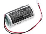 Techtek Batteria Compatibile Con [Visonic] MC-S710, MC-S720, MCS-710, MCS-720, MCS-730, MCS730AC, PG2- Alexor, Powermax Bellbox, SR720PG2, SR730PG2 S