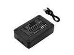 DF-CNX500UH Caricabatterie Compatibile Con [Canon] DS126291, DS126491, DS126621, Eos 1100D, Eos 1200D, Eos 4000D, Eos Kiss X50, Eos Kiss X70, Eos Kis