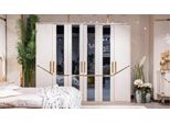 Armadio In Legno Bianco 270 X 70 X 230 Jvmoebel
