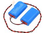 Techtek Batteria Compatibile Con [DUAL-LITE] EVCUGWD4, EVCURWD4 Sostituisce 784H75
